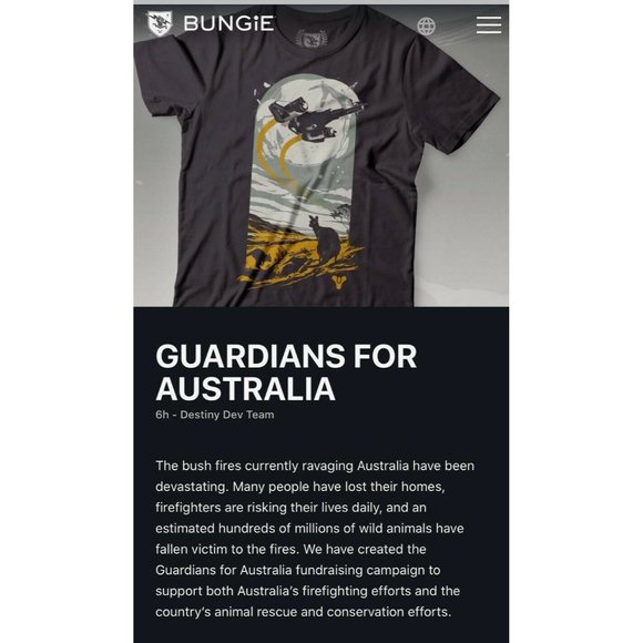 Destiny Australia T-Shirt - Picture 2 of 3